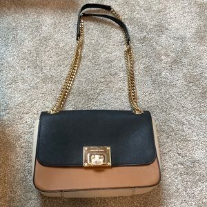 Michael Kors gold chain purse